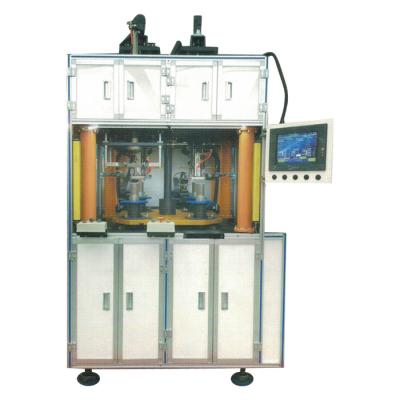 Motor coil winding and inserting machine